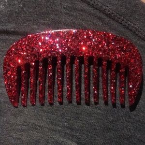 Handmade resin comb